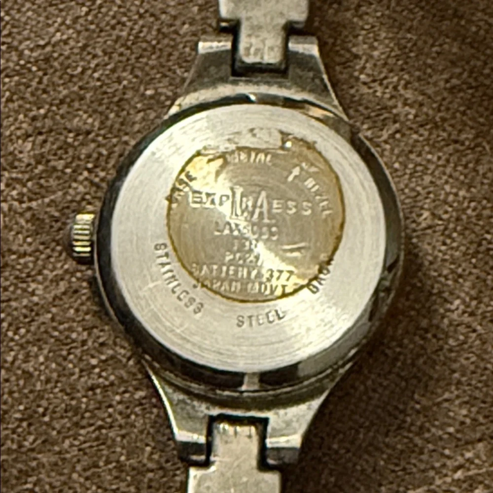 Silver Women's Analog Bangle Watch - Silver